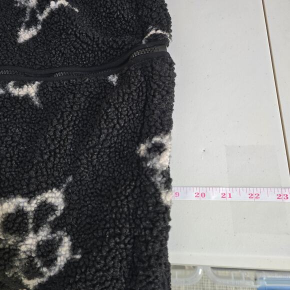 Wild Fable Cropped Sherpa Jacket Shacket Womens Butterfly Coquette Fairy Whimsy - Picture 5 of 8